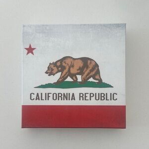 California Republic Canvas Inspired Art
